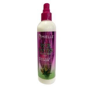 Mielle Rice Water Aloe Vera Braid & Scalp Moisturizer Spray 8oz Protective Style